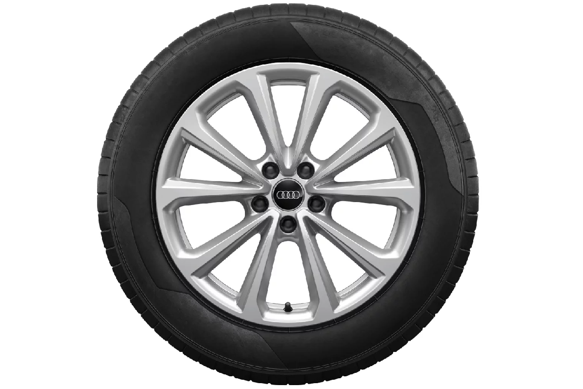 Audi A5 Winterkomplettrad 5-Doppelspeichen-Design Silber 18 Zoll
