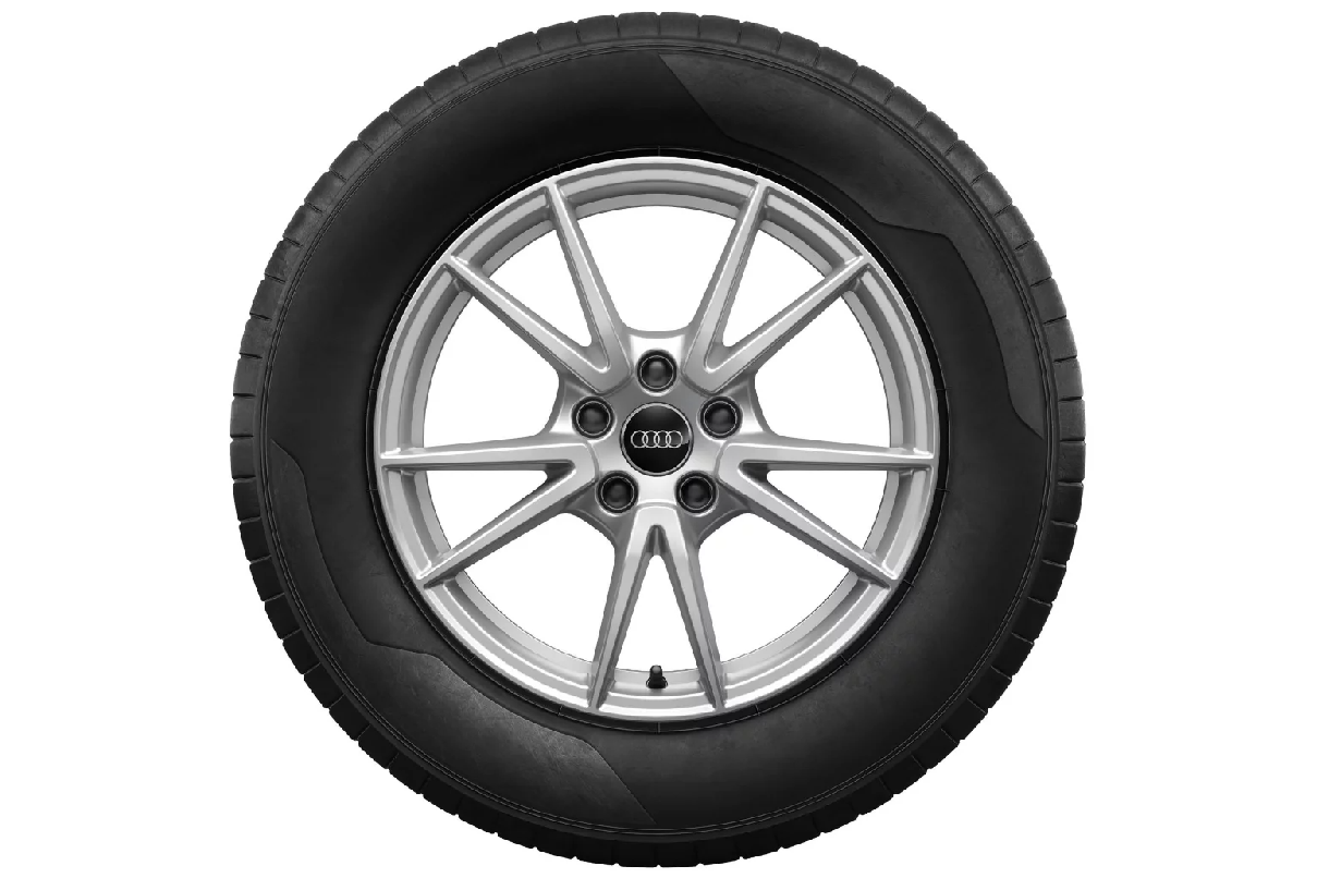 Audi A5 Winterkomplettrad 5-Doppelspeichen-Design Silber 17 Zoll